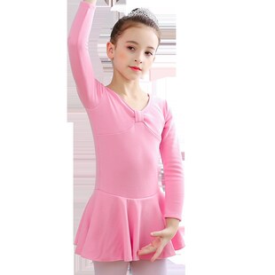 Dancewear for Girls Ballet Leotard Dress Winter Dance Skirt