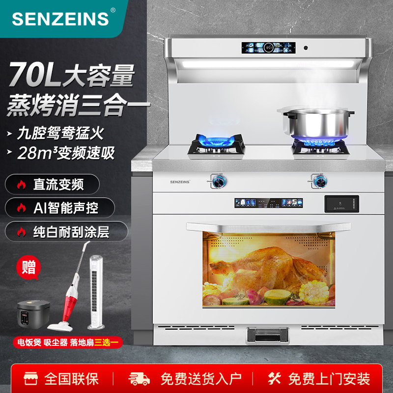 西门SENZElNS子集成灶变频猛吸九