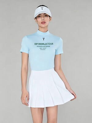 EuropeanTour欧巡赛高尔夫女夏短袖T恤舒适透气弹力修身显瘦上衣