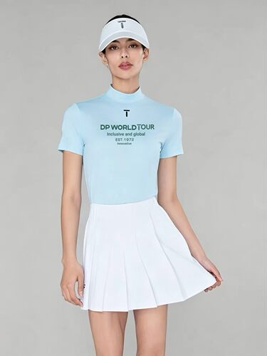 EuropeanTour欧巡赛高尔夫女夏短袖T恤舒适透气弹力修身显瘦上衣
