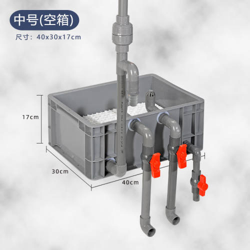 永存沼泽过滤箱鱼缸过滤器鱼池周装箱过滤系统古法养鱼水生植物过