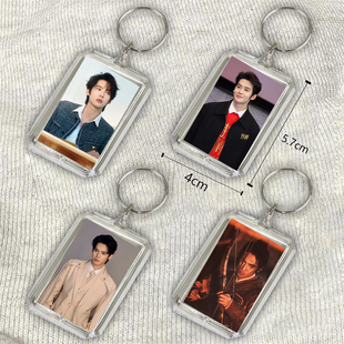 于适钥匙扣亚克力钥匙扣吊坠书包挂件钥匙挂件行李箱挂件