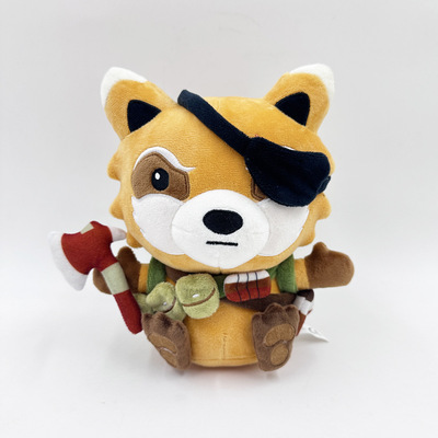 跨境新品 Steadfast Spiffo Plush小浣熊 毛绒玩具 玩偶 公仔