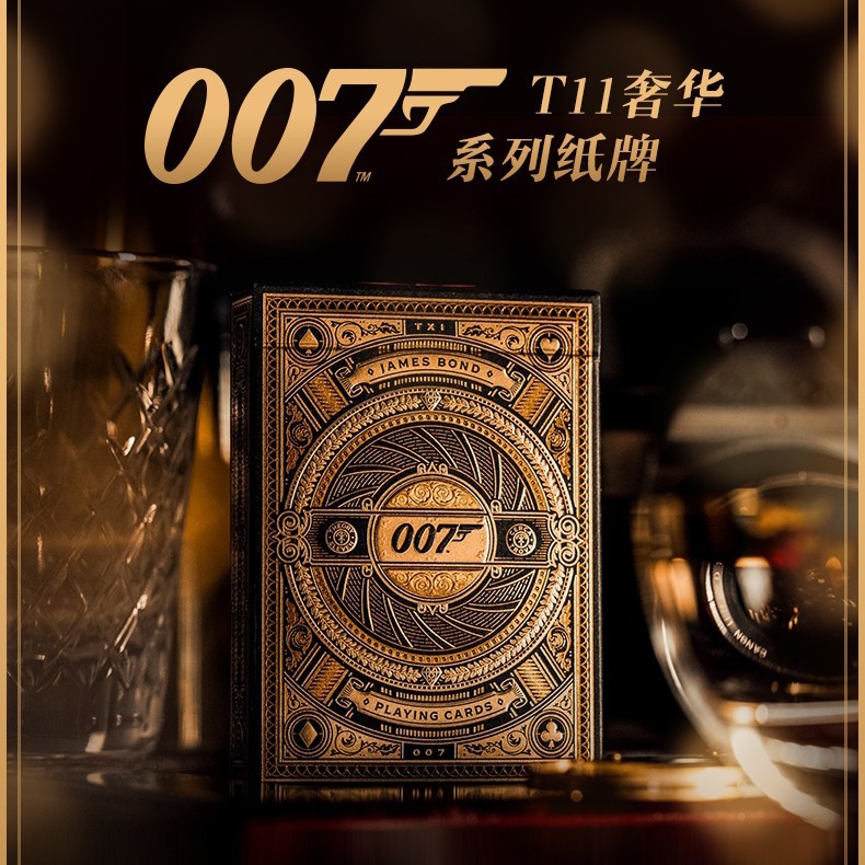 野猪校长美国进口单车T11 007魔术花切收藏美奢华扑克纸牌