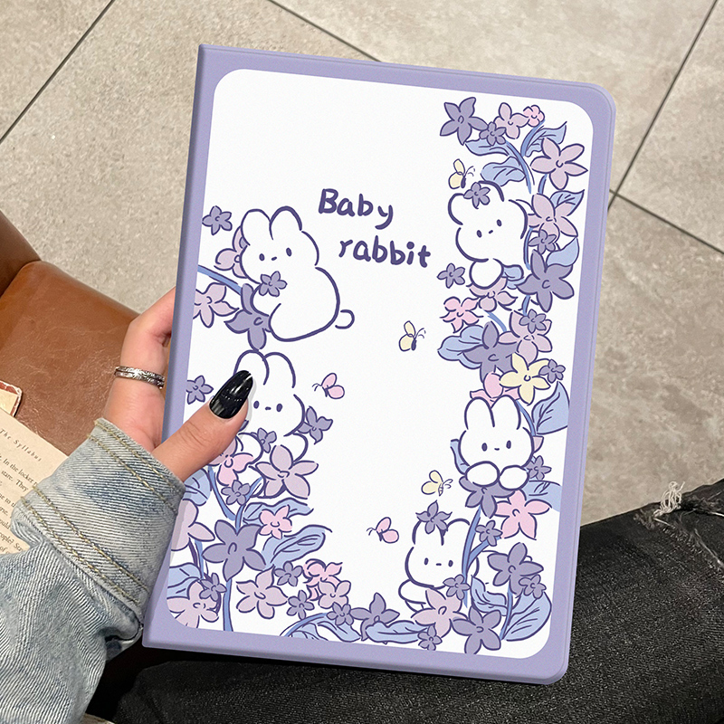 可爱兔iPad保护套防摔硅胶软壳