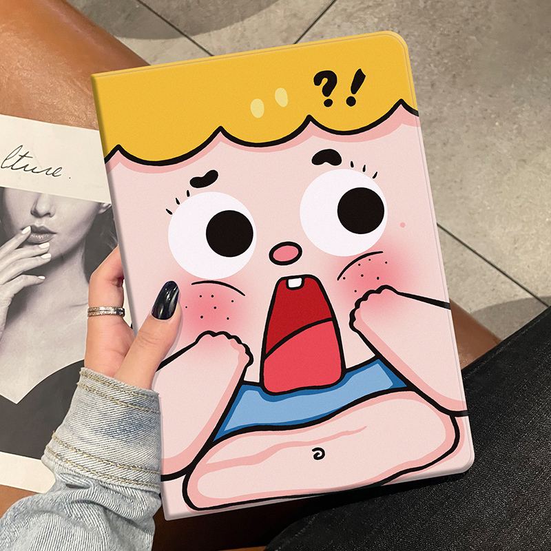 卡通男孩iPad保护套防摔硅胶软壳