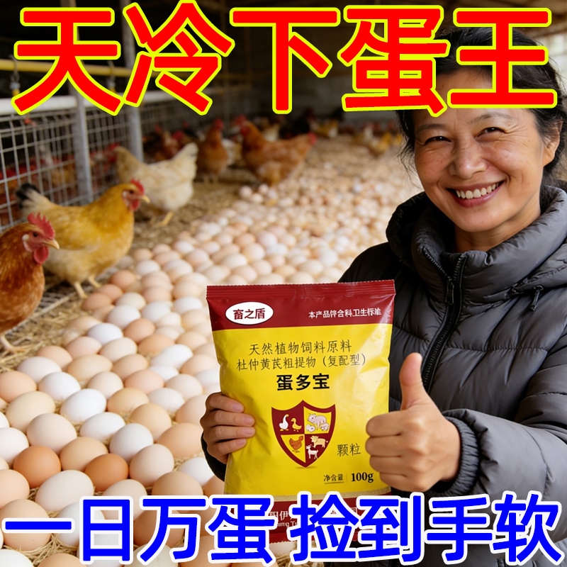 增蛋宝蛋禽饲料添加剂蛋多多催蛋多下蛋延长产蛋期鸡鸭鹅鹌鹑通用