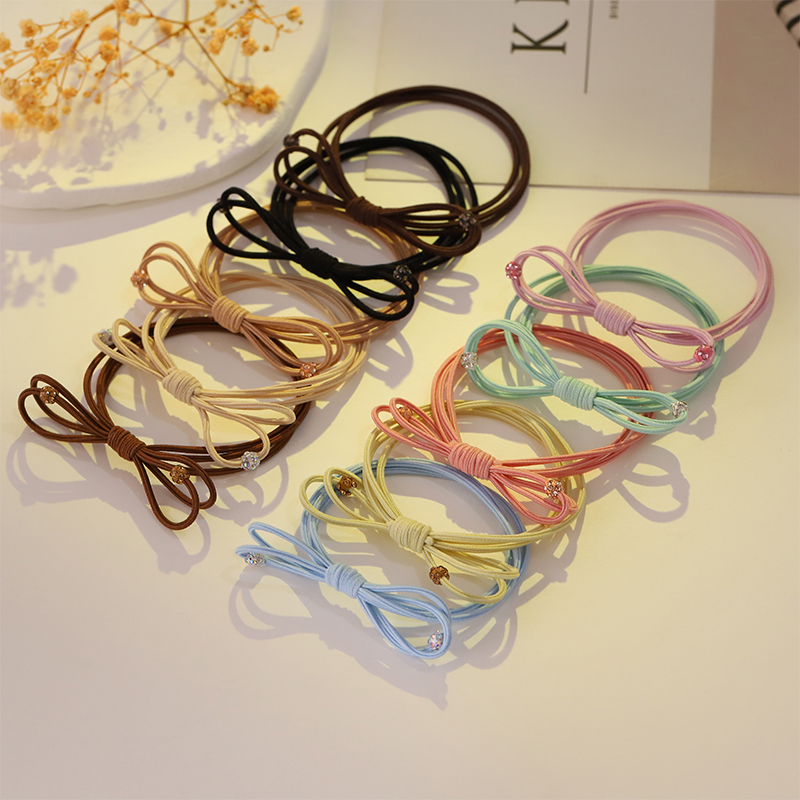 头绳韩国简约橡皮筋发绳气质