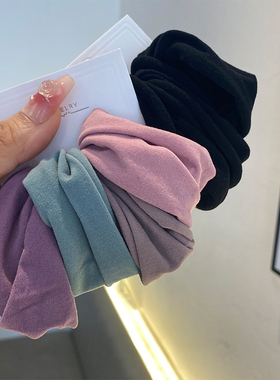 加宽轻柔发绳女面膜圈扎头发皮筋2025新款高弹棉绑发马尾头绳