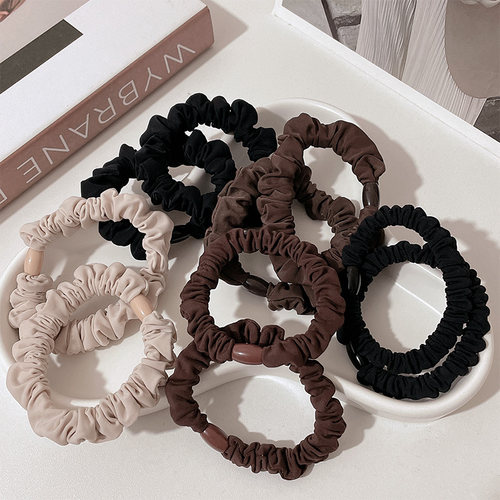 发圈橡皮筋简约不伤发黑色发绳