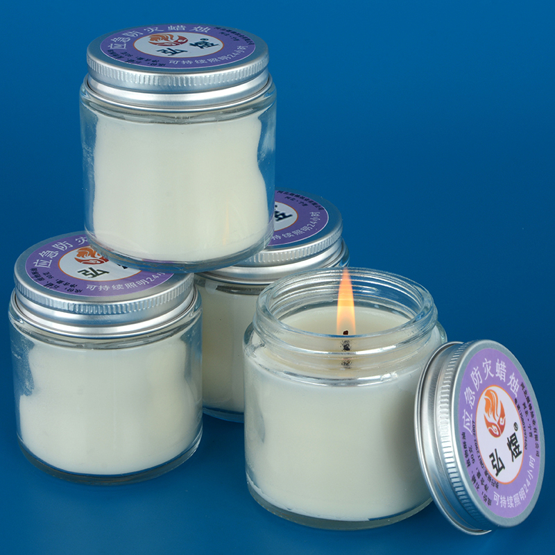 应急防灾安全照明无烟蜡烛玻璃杯