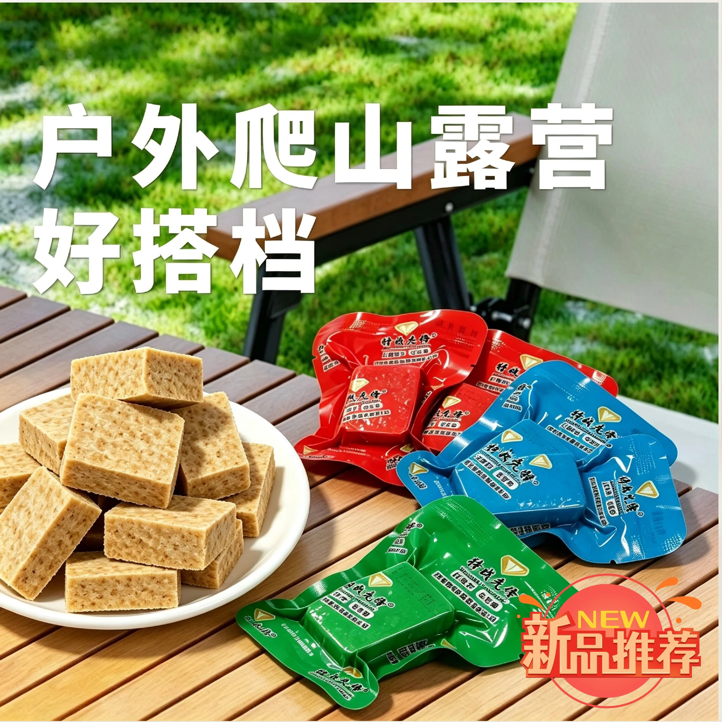 压缩饼干学生抗饿充饥饱腹应急早餐代餐干粮户外零食独立小包批发