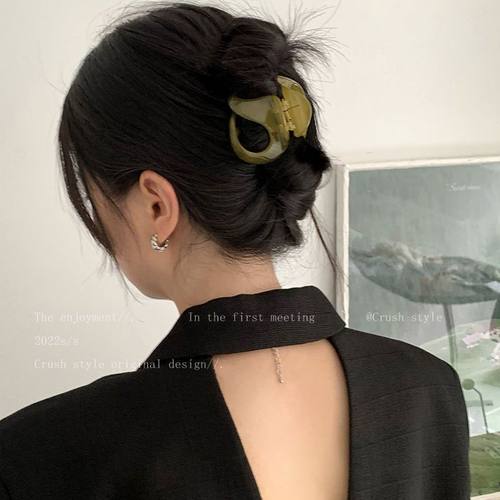 发夹鲨鱼夹盘发夹子头饰