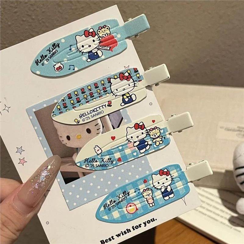 轻奢可爱卡通猫咪发夹女