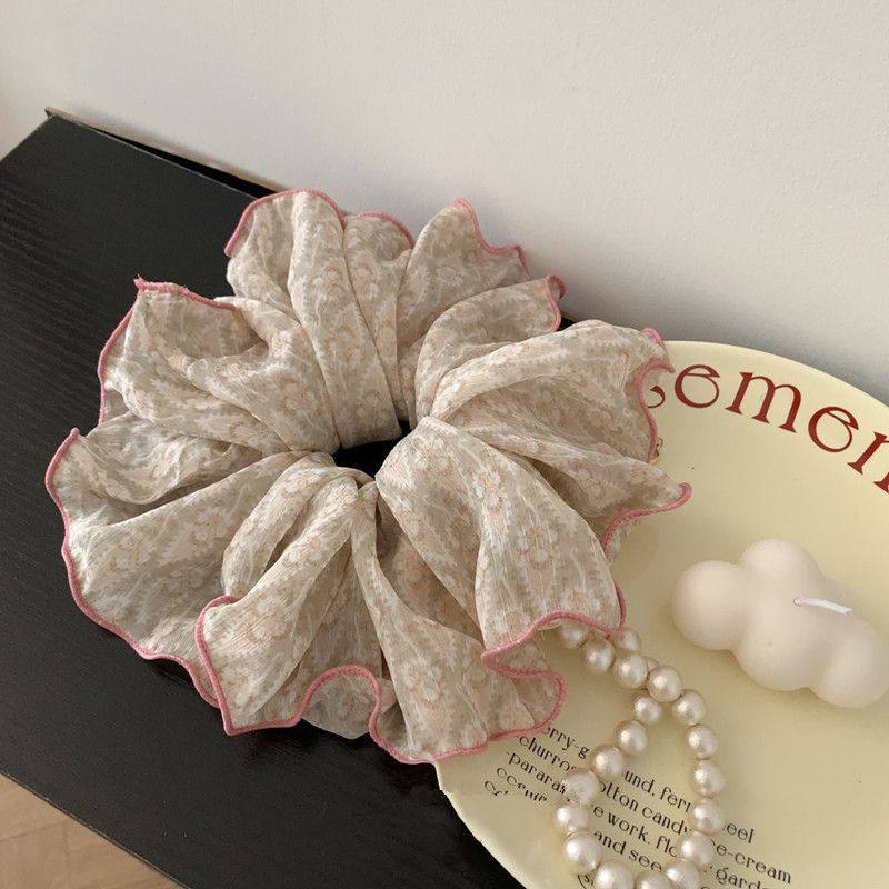 清新超大碎花发圈2025新款气质高级大肠感森系头发头绳发饰ins风,饰品/流行首饰/时尚饰品新,发饰,淘宝优惠券,粉丝福利购,淘宝优惠卷