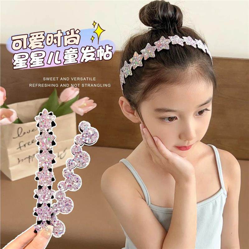 2025儿童新款夏季刘海碎发神器女童魔术贴发带粘头发箍可爱发饰女,饰品/流行首饰/时尚饰品新,发饰,淘宝优惠券,粉丝福利购,淘宝优惠卷
