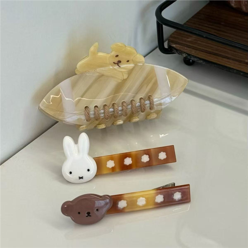 米菲兔可爱发夹卡通鸭嘴少女刘海侧边ins学生花朵涂鸦发饰儿童发,饰品/流行首饰/时尚饰品新,发饰,淘宝优惠券,粉丝福利购,淘宝优惠卷