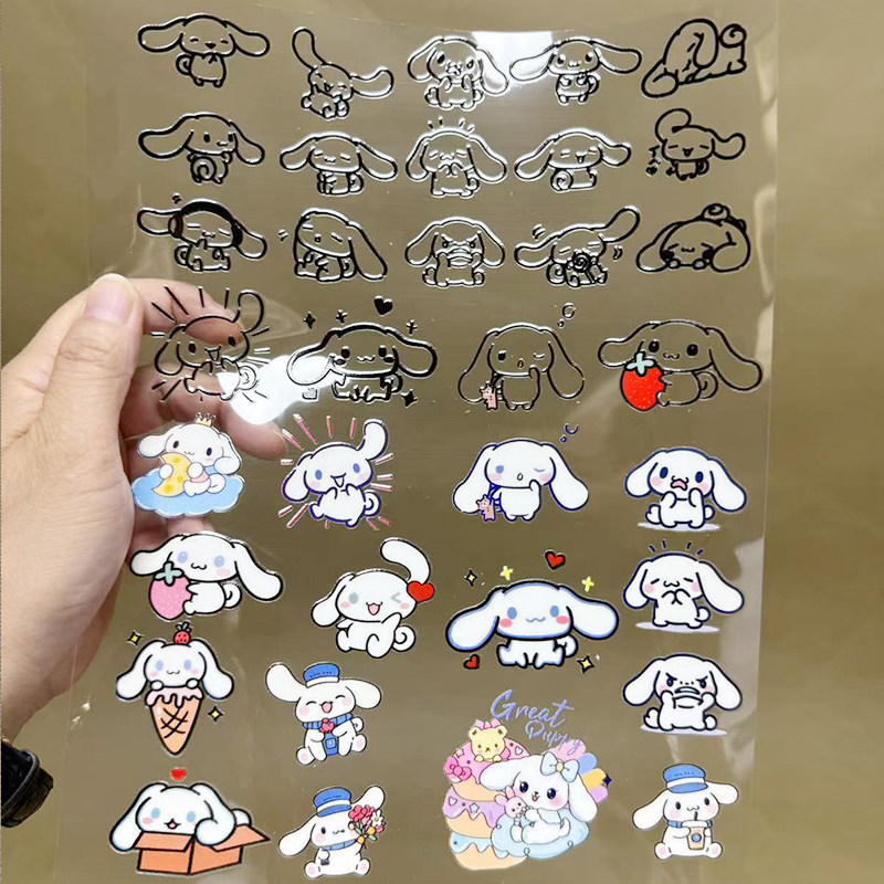 玉桂狗ins高颜值透明贴纸学生手账水晶标贴纸diy专用装饰创意贴纸,文具电教/文化用品/商务用品,贴纸/立体贴纸,淘宝优惠券,粉丝福利购,淘宝优惠卷