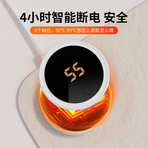 极简加热鼠垫高颜值暖桌垫 恒温电热写字垫防水键盘加热垫
