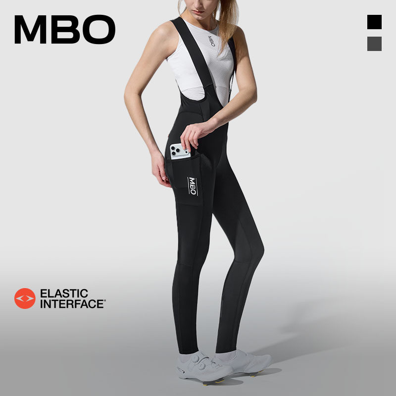 MBO 女子春夏防晒UPF50+骑行储物背带长裤 T150C 双箭头减震速干