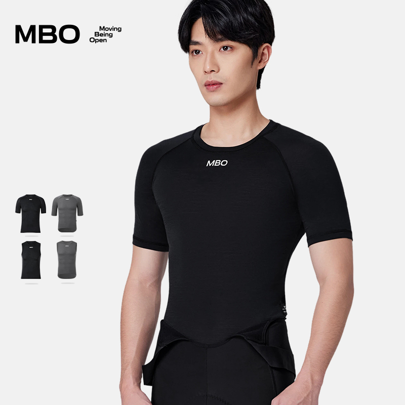 MBO天丝美利奴羊毛短袖无袖