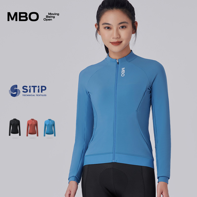 MBO SITIP®女子秋冬意式暖绒骑行服C370结构美学新款运动外套