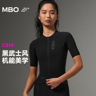 MBO女子黑武士机能骑行短袖 C314户外公路运动骑行上衣25夏季 新款