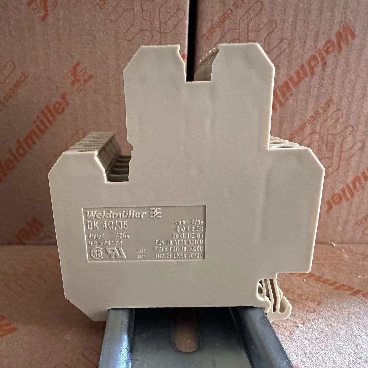 双层端子接线端子魏德米勒欧式