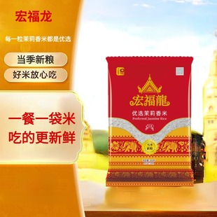 宏福龙优选茉莉香米300g袋装优选长粒大米小包装一餐一袋煲仔饭米