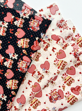 小狗冰淇淋可爱独家原创60支纯棉娃衣发圈宠物书衣手工BJD面料