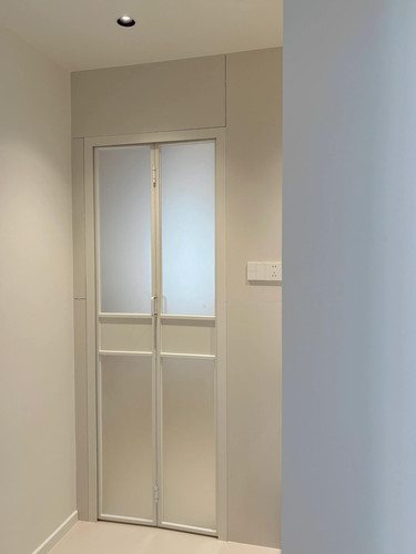 2025新款卫生间门厕所玻璃门浴室钛镁铝合金门厨房门折叠门定制