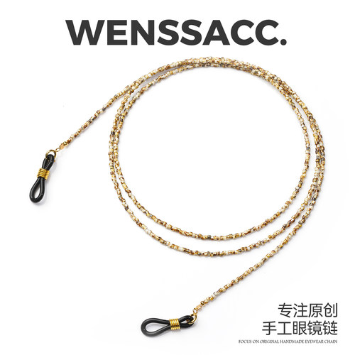 原创复古风眼睛挂脖挂链防丢挂绳