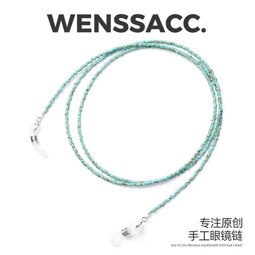 原创设计手工眼睛挂脖挂链口罩绳