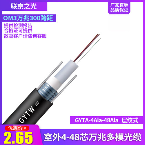 万兆光缆室外光纤联京之光