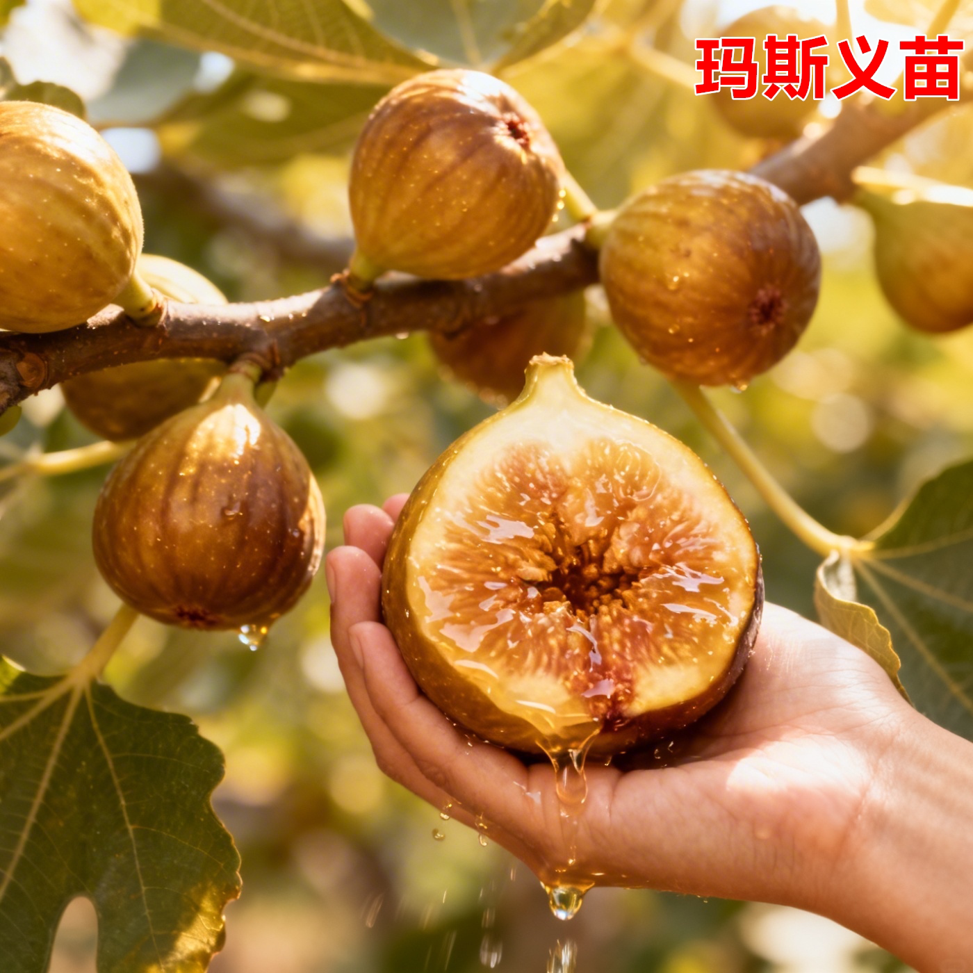 玛斯义陶芬无花果苗树南北方耐寒特大果阳台盆栽嫁接矮化当年结果