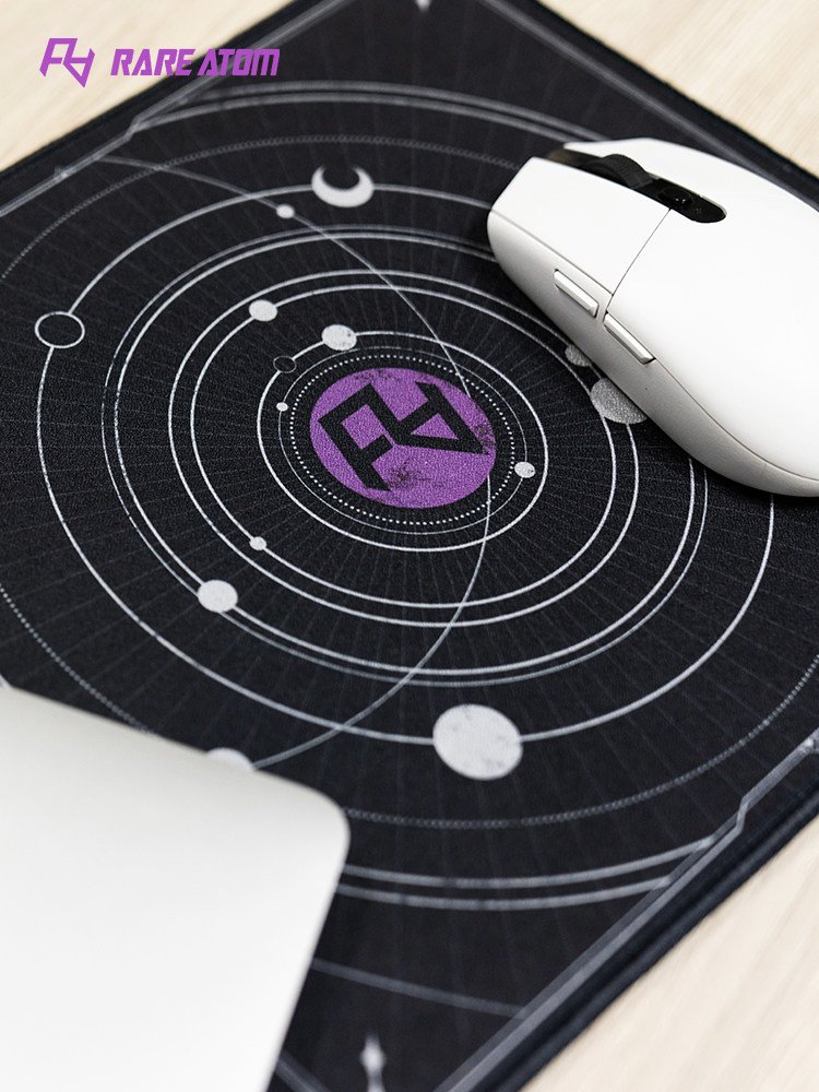 RARE ATOM OFFICIAL TEAM SUPPORT PERIPHERAL ESPORTS GAMING MOUSE PAD PROFESSIONAL SEAM COMPUTER DESK MAT