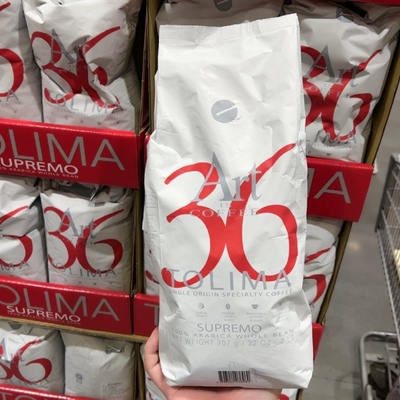 上海开市客国内代购 ART IS COFFEE 焙炒咖啡豆907克