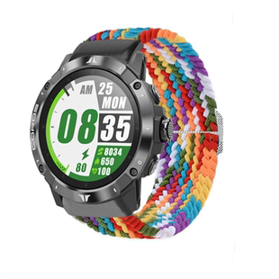 适用高驰智能手表织物尼龙表带COROS APEX2PRO/PACE2 佳明forerunner255 645/vivoactive 3 music表链GARMIN