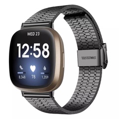 适用华为fit3/4金属表带HUAWEI华为watch IT NEW腕带watchfit2不锈钢TIA-B19/B09雅致表链小米手环9/8Pro卡扣