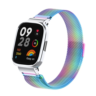 适用红米watch3手表同款米兰磁吸表带红米redmi3代手表米兰磁吸腕带保护套壳智能运动手环新款手环非原装官方