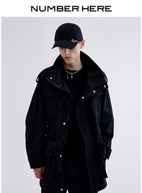 NUMBER HERE日本进口高密面料休闲夹克外套男女同款NH24Q033