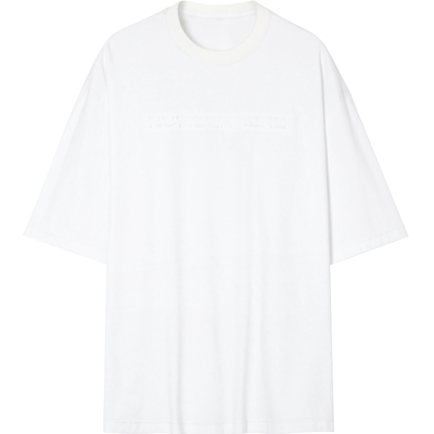 NUMBERHERE撞色织唛短袖