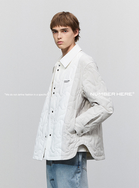 NUMBER HERE90%白鸭绒秋冬季轻薄款羽绒服夹克外套男款NH24Y217