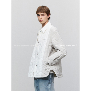 NUMBER HERE90%白鸭绒秋冬季轻薄款羽绒服夹克外套男款NH24Y217