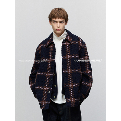 原创设计毛呢外套NUMBERHERE秋冬