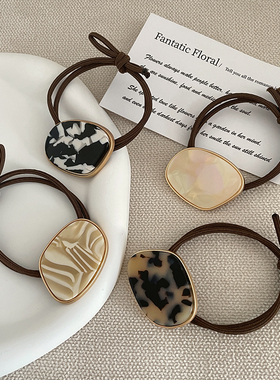 发圈2022年新款皮筋女扎头成人不伤发头绳高级简约发绳橡皮筋发饰