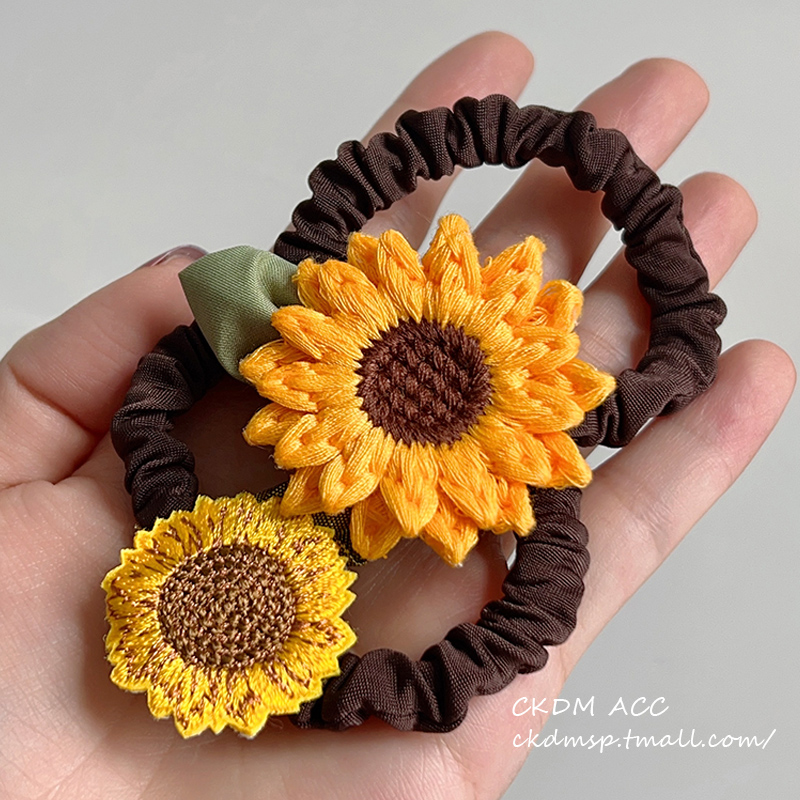 发圈可爱甜美2023新款皮筋