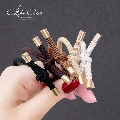 CKDM饰品蝴蝶结精致发圈高级感