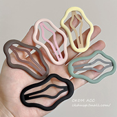 儿童云朵镂空边夹一字夹小女孩碎发夹侧边刘海夹发夹前额BB夹女童