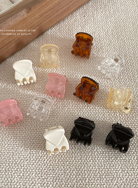 发夹女夏季侧边前额碎发刘海夹小夹子头饰公主头抓夹小号发卡发抓